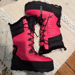 UGG Shasta Boot Tall in Pink and Black